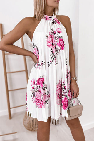 VoletterElegant Sleeveless Print Dress