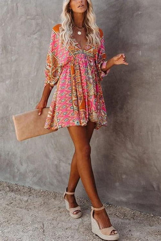 Voletter Bohemian holiday dress