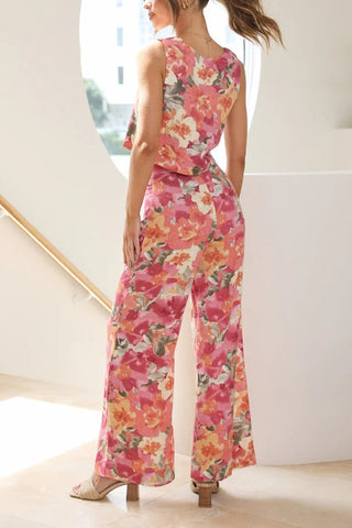Voletter Floral Pants - Romantic Print