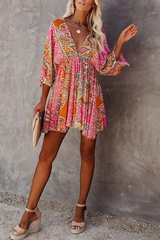 Voletter Bohemian holiday dress