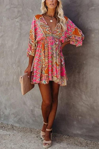 Voletter Bohemian holiday dress
