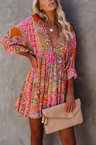 Voletter Bohemian holiday dress