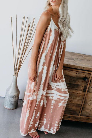 Voletter First Class Tie Dye Casual Jumpsuits