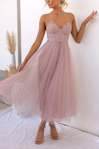 Voletter Fashion Chic Sling Party Dress