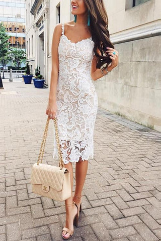 Voletter Hulda Chic Sling Lace Dress