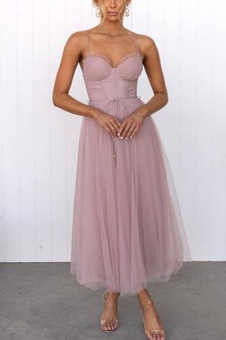 Voletter Fashion Chic Sling Party Dress