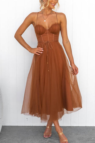 Voletter Fashion Chic Sling Party Dress