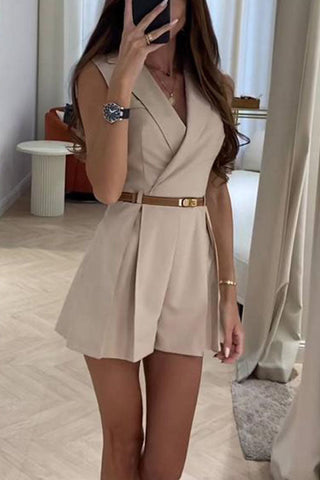 Voletter Temperament Commuter Suit Jumpsuit