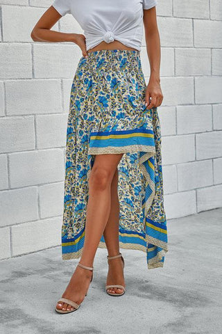 Voletter Vacation Exotic Customs Tuxedo Skirt