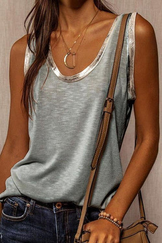 Voletter Super Comfy Simple Tank top T-shirt