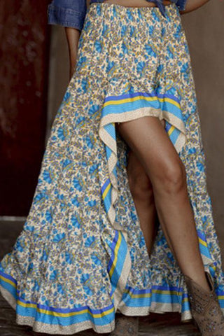 Voletter Vacation Exotic Customs Tuxedo Skirt